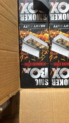 Stainless steel smoker - stainless, box