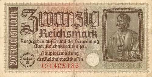 Currency germany 1940 ww2 - currency,