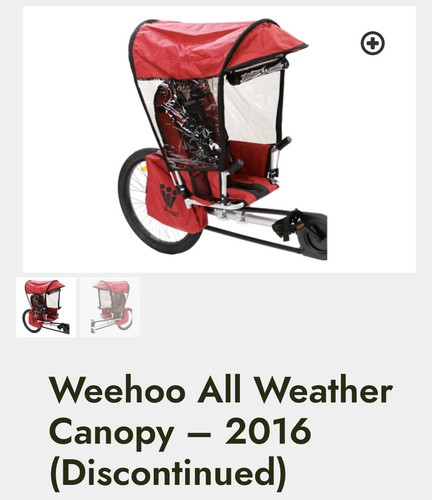 Weehoo kids bike trailer - kids,