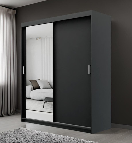 Modern sliding door wardrobe - sliding,