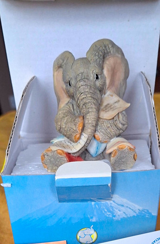 Tuskers elephant ornament - elephant,