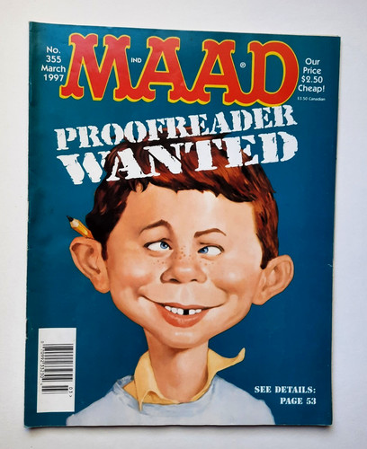 Mad magazine 355 - mad, #355