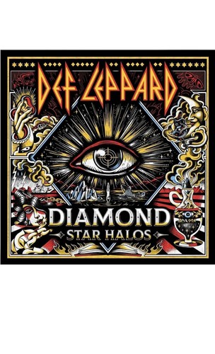 Def leppard diamond star - def, halos