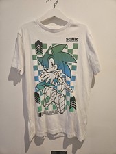 Sonic boys white blue - blue, tshirt