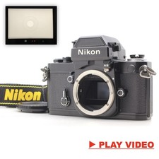 Strap [MINT] Nikon F2 Photomic AS Black Body 35mm Film Camera DP-12 Finder JAPAN