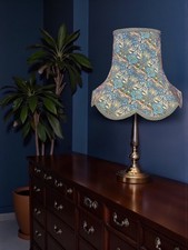 William Morris teal peacock &