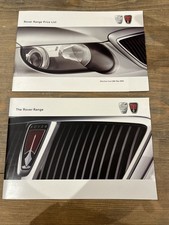 Rover Range Brochure 2004 + Price List, inc 25, 45, 75 V8, Streetwise, CityRover