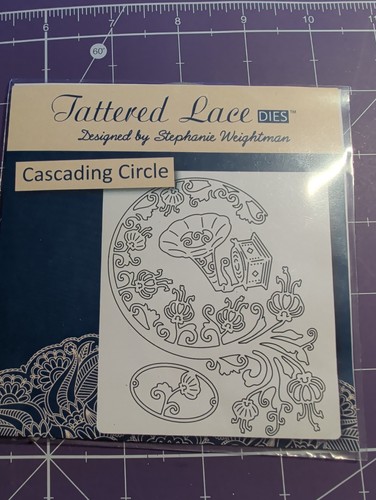 New tattered lace die - lace,