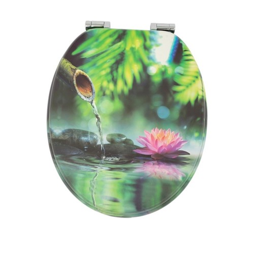 Universal toilet seat - toilet, wooden