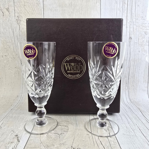 Webb continental lead crystal - webb,