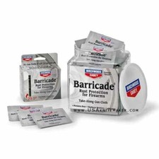 Birchwood Casey Barricade take along wipes - rust protection rifles shotguns