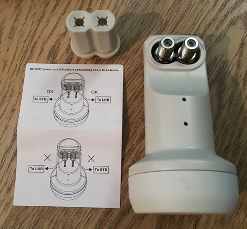 Single universal lnb - universal, combined