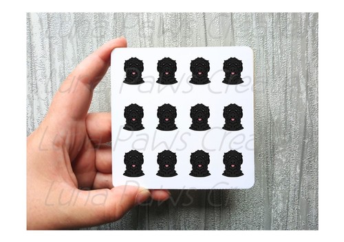 Black russian terrier - black,