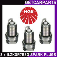 NGK Spark Plugs x 3 for
