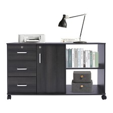 3 Drawer File Cabinet, Mobile