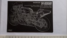 1984 HONDA NSR500 POSTCARD FREDDIE SPENCER