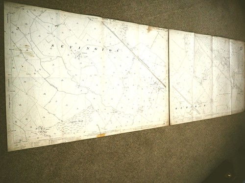 Kent old map plan history - old,