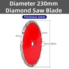 Diamond Thickened Saw Blade