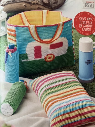 Crochet pattern 1608 - pattern, camping