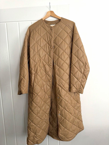 Zara women beige long - zara,