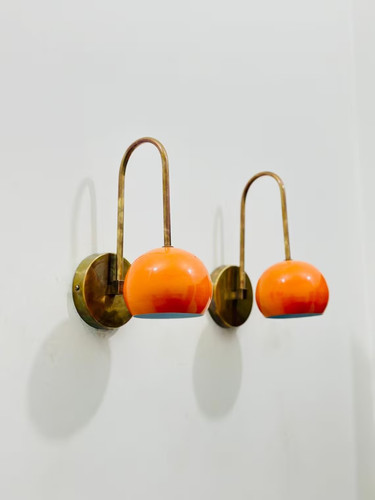 Mid century sputnik brass - mid,