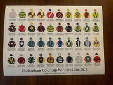 Print Of Cheltenham gold cup