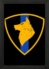 Sheepdog Police Wife Framed