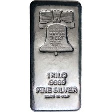 1 kilo (32.15 ozt) 0.9999 fine