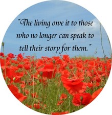 Poppy Badge Remembrance Day