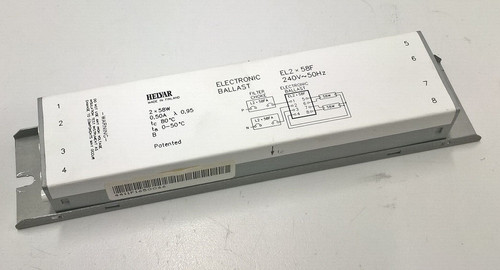 Helvar el2 58f 240v - helvar,