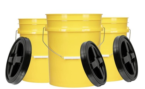 Gallon plastic bucket - plastic,