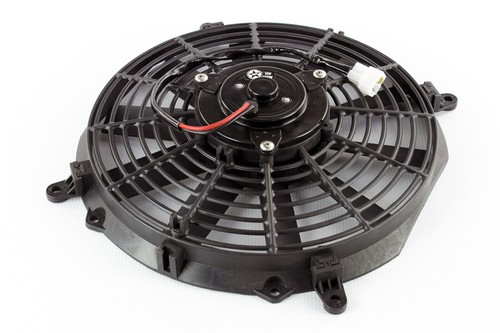Radiator cooling fan - radiator, push