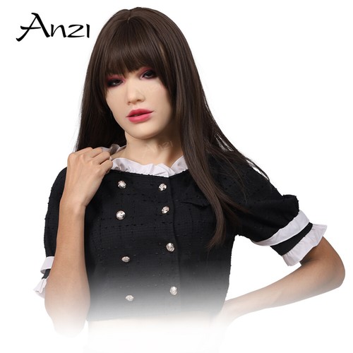 Silicone female mask - female,