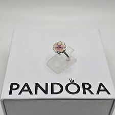 Genuine Pandora Magnolia Bloom Pink Flower Ring ALE 925 191026PCZ Size - 52