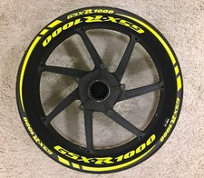 Rim decor wheel sticker