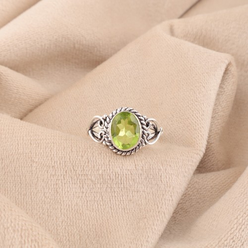 Peridot gemstone 925 sterling - peridot,