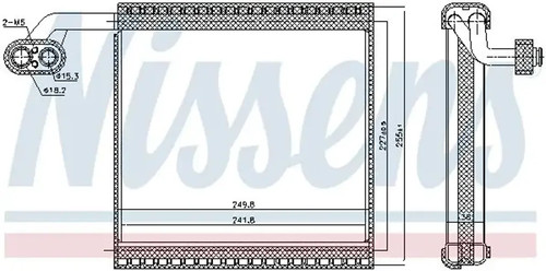 Air conditioning evaporator - , r