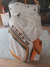 Cobra cart bag white orange - white/orange, 14