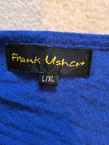 Frank usher star top - frank, blue