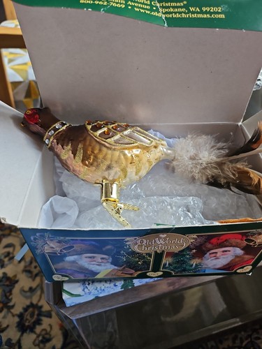 Old world christmas pheasant - christmas,