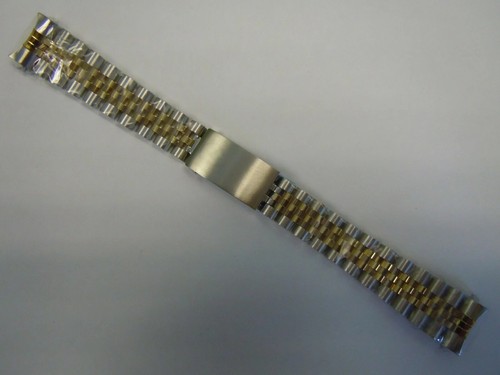Jubilee style bracelet 17mm - 17mm, gp