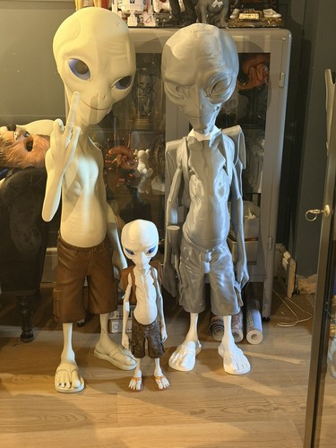 Printed paul alien 2ft new - 3d,