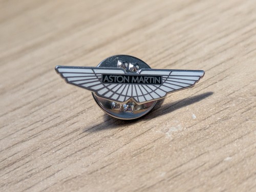 Aston martin enamel pin badge - aston,