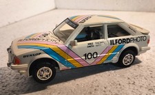 QQ Slot Car C 389 Scalextric Uk Ford Escort Xr3i "Ilford Photo" C-389