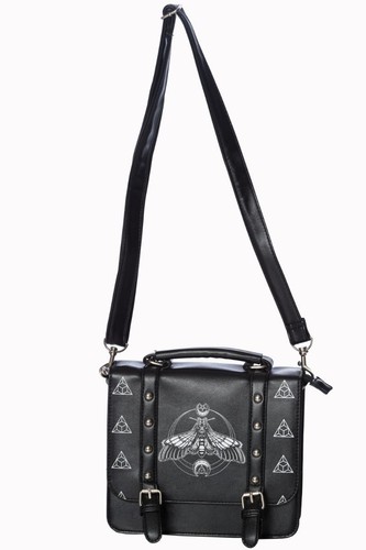 Banned moth satchel bag - satchel,