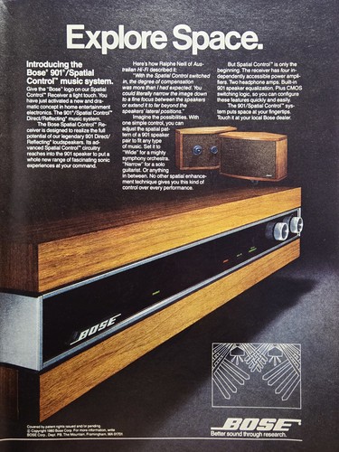 1980 bose 901 - 1980, control