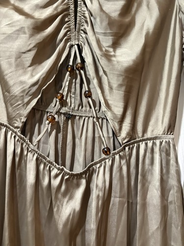 Zara green taupe long - green, /taupe