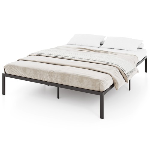 Costway king size metal bed - king,
