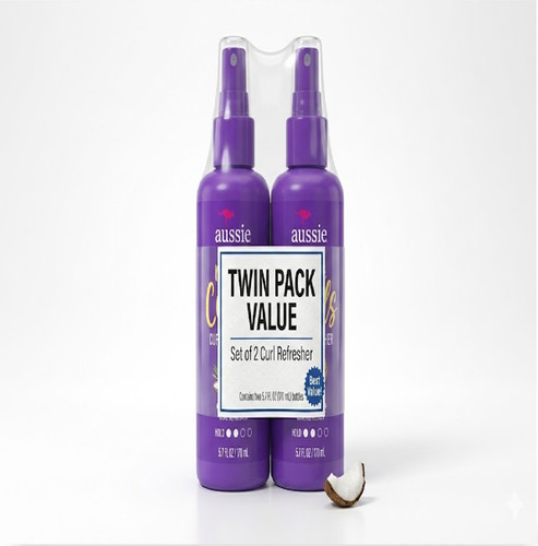2pk aussie miracle curls curl - 2pk,