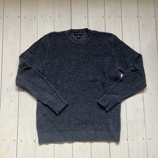 Banana Republic Men’s Lambs Wool Cashmere Blend, Dark Grey, Size XL